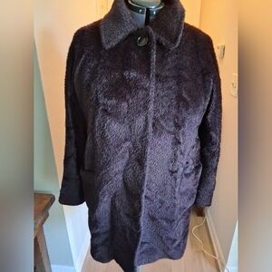 Exceptional Cinzia Rocca Burgundy Coat